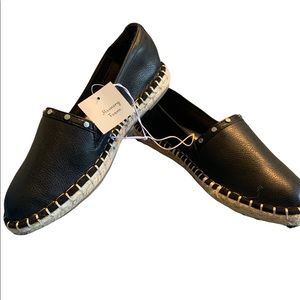 Like new Black slip ons